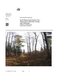 North Winnie Semi-Primitive Non- Motorized Area Boundary Change and Trail Project