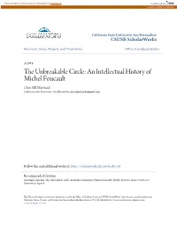 The Unbreakable Circle: an Intellectual History of Michel Foucault