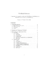 Vnetbuild Reference