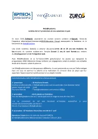 Web@Cademie Rentrée De La 3E Promotion Et Une Ouverture À Lyon