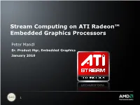 ATI Stream Computing Update