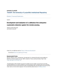 Development and Evaluation of a Calibration Free Exhaustive Coulometric Detection System for Remote Sensing