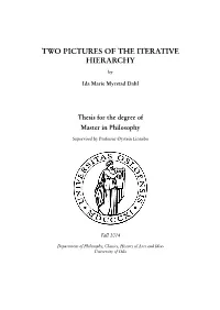 Two Pictures of the Iterative Hierarchy