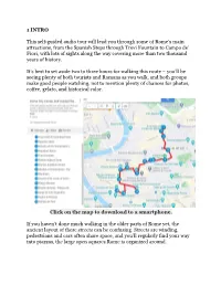 1 INTRO This Self-Guided Audio Tour Will Lead You Through Some Of