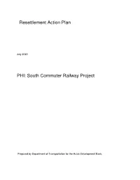 52220-001: South Commuter Railway Project