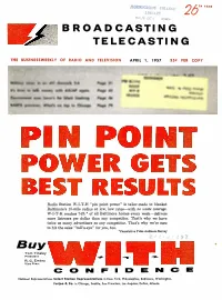 Broadcasting Telecasting