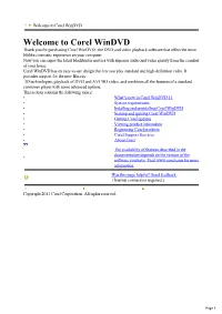 Corel Windvd