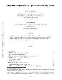 Sharp Finiteness Principles for Lipschitz Selections: Long Version