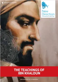 The Teachings of Ibn Khaldun