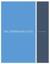 The Strongman Guide by Josh Thigpen