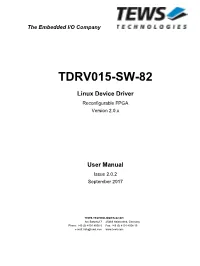 User Manual Issue 2.0.2 September 2017