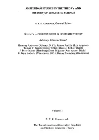 Prolegomena To, Prolegomena to a Theory of Wordformation. a Reply To