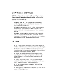 SPTC Mission and Values