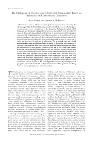 The Phylogeny of Oncorhynchus (Euteleostei: Salmonidae) Based on Behavioral and Life History Characters
