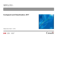 Ecological Land Classification, 2017