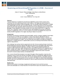 Smartening and Streamlining EIA Regulation in LATAM – Overview of Trends