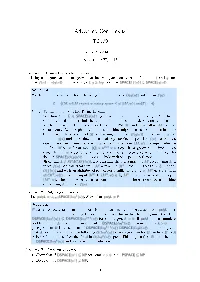 Advanced Complexity