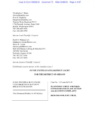 First Amended Complaint