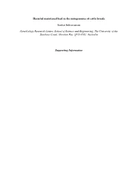 Harmful Mutational Load in the Mitogenomes of Cattle Breeds