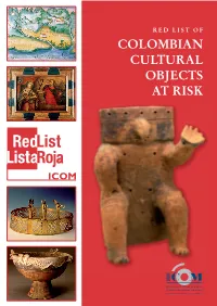 PDF Red List of Colombian Cultural Objects at Risk