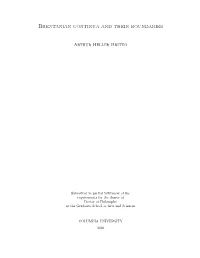 Brentanian Continua and Their Boundaries