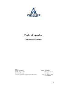 Code of Conduct