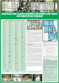 NORTHEASTERN ILLINOIS REGIONAL GREENWAYS and TRAILS IMPLEMENTATION PROGRAM an Executive Summary*