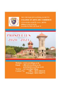 Prospectus 2020 - 2021