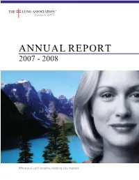 Annual Report 2007 - 2008