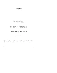 Senate Journal
