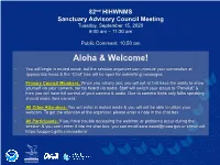Aloha & Welcome!