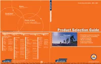 Product Selection Guide 2008 - 2009