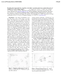 Revisiting the Campo Del Cielo, Argentina Crater Field: a New Data Point from a Natural Laboratory of Multiple Low Velocity, Oblique Impacts S.P