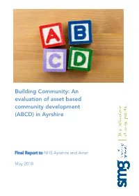 (ABCD) in Ayrshire Final Report To
