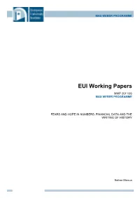 EUI Working Papers