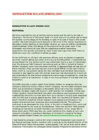 Newsletter 94 Late Spring 2015