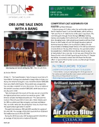 Obs June Sale Ends with a Bang