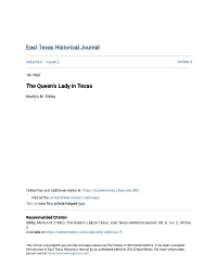 The Queen's Lady in Texas