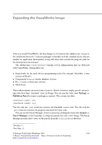 Expanding the Visualworks Image