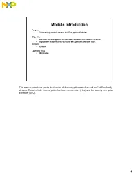 Module Introduction