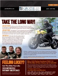 Take the Long Way!