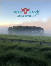 2017 Annual Report Page 1 Message from the Trustees