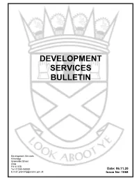 Development Services Bulletin