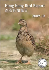 Hong Kong Bird Report