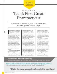 Tech's First Great Entrepreneur
