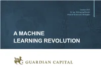 Machine Learning Revolution Trends That Have Enabled the Big Data Revolution