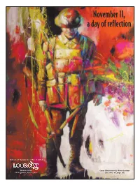 November 11, a Day of Reflection