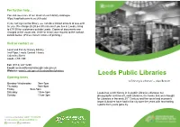 Public Libraries (Leeds
