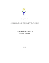 2016 2017 University Statistics Report