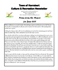 2017 June Newsletter